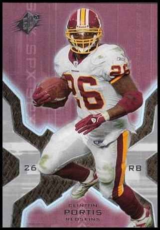 X 100 Clinton Portis